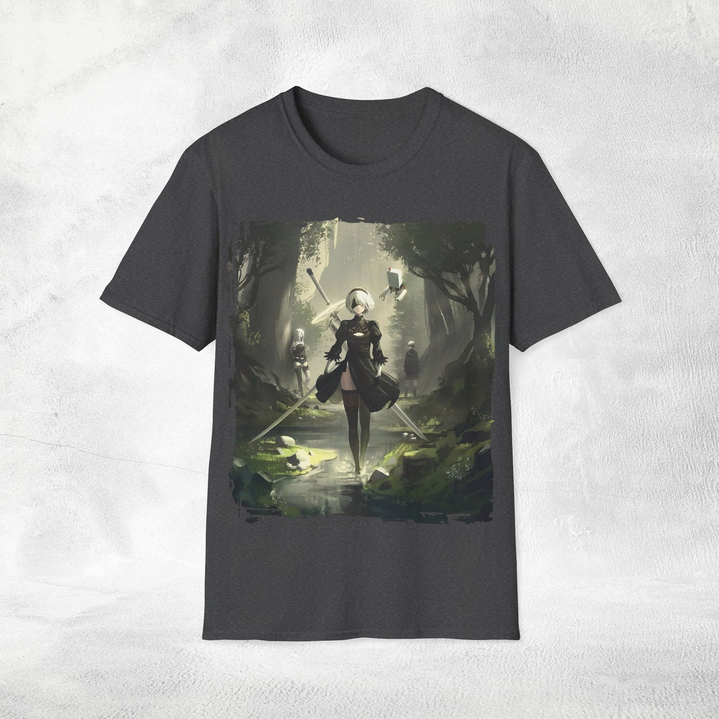 Unisex Gaming shirt 2B / Nier Automata / Nier Replica