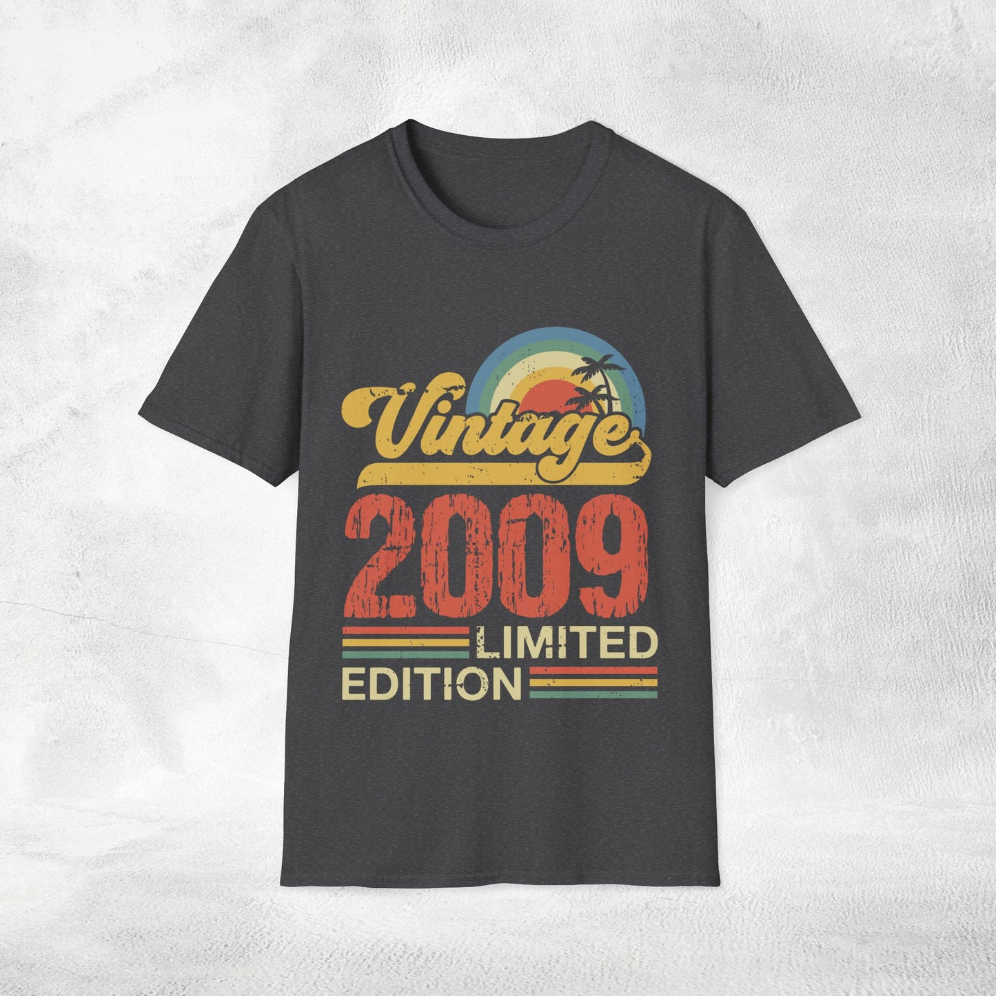 Unisex year of birth shirt 2009