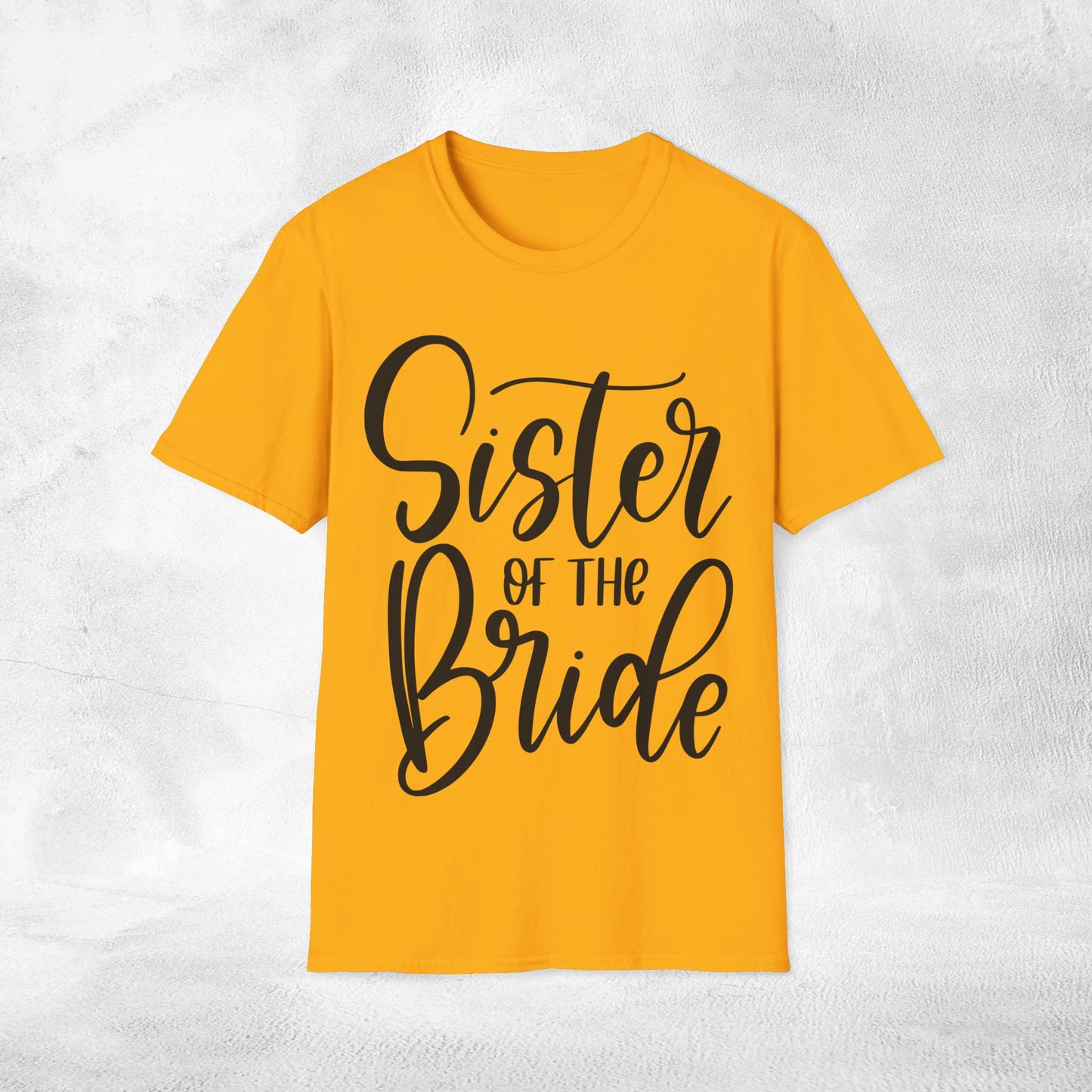 Women T-Shirt Sister of the Bride bachelorette party