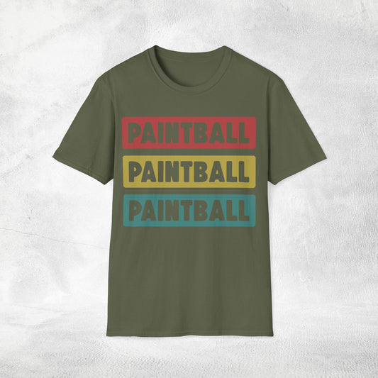 Unisex paintball shirt paintball
