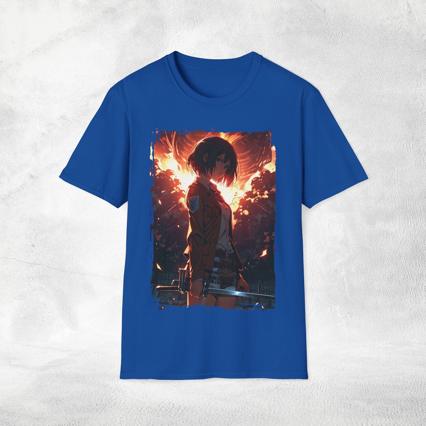 Unisex anime shirt Mikasa Ackerman