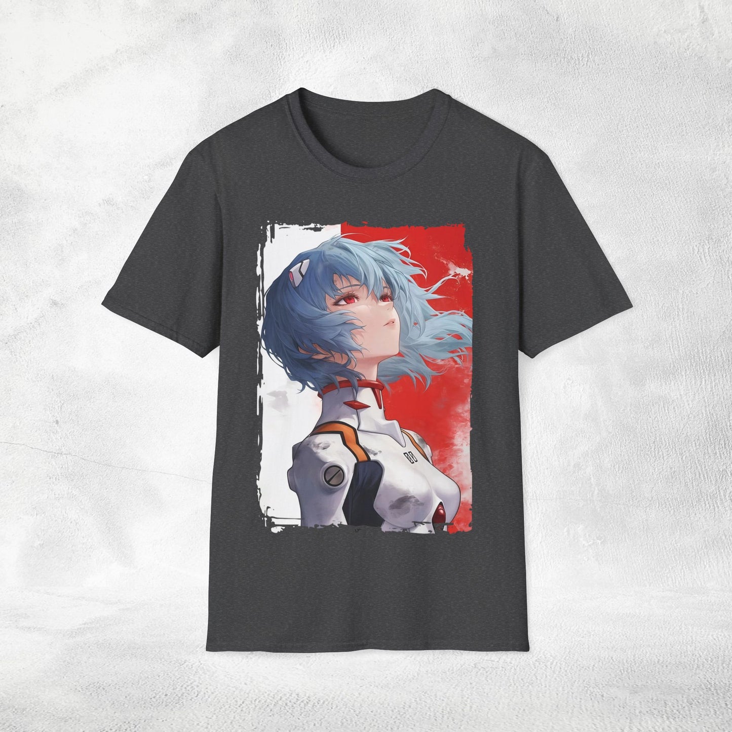 Unisex anime shirt Rei Ayanami