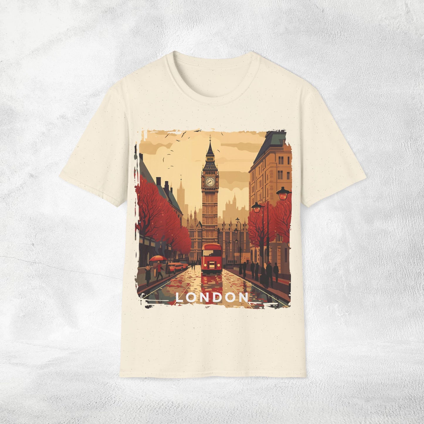 Women T-shirt London vacation tee
