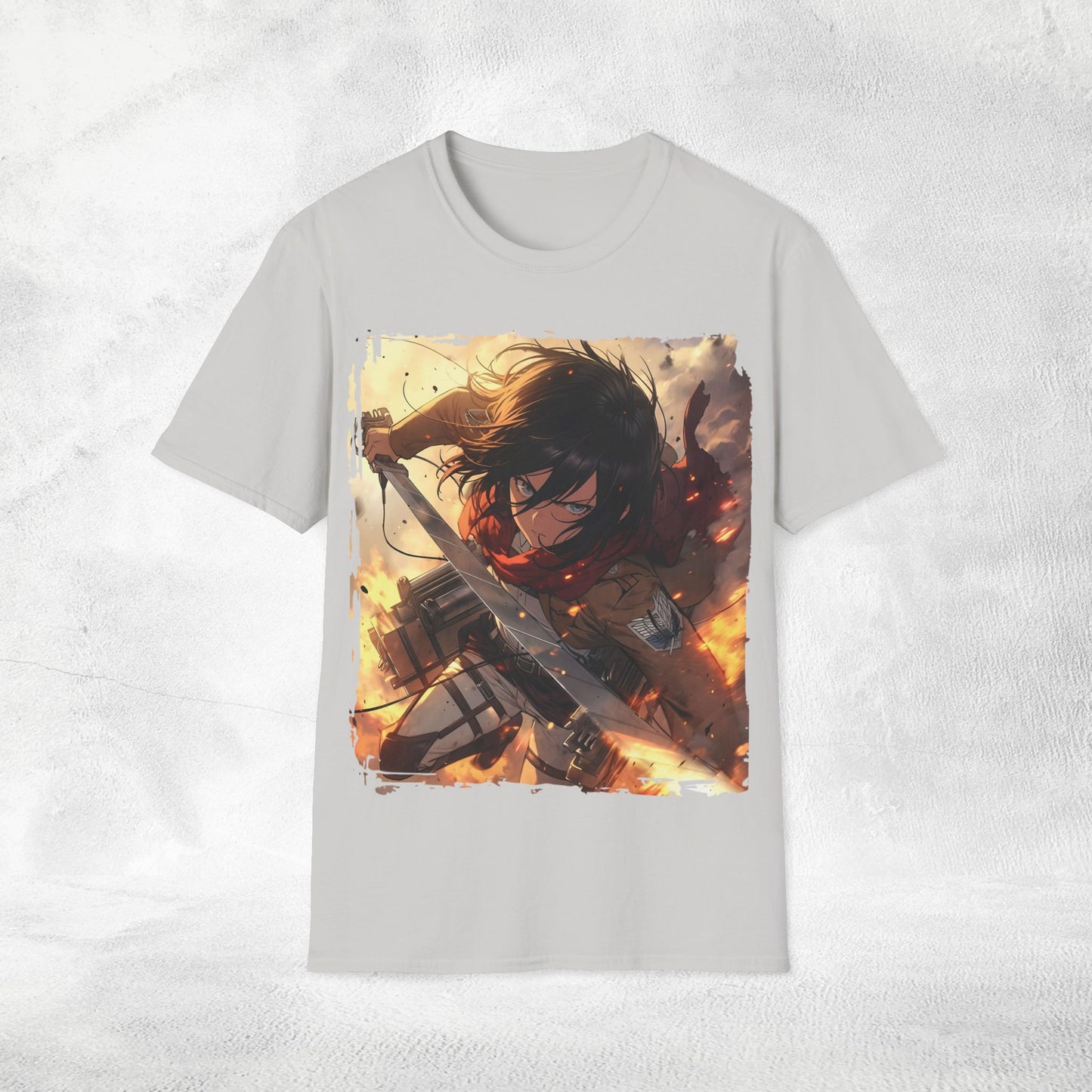 Unisex anime shirt Mikasa Ackerman