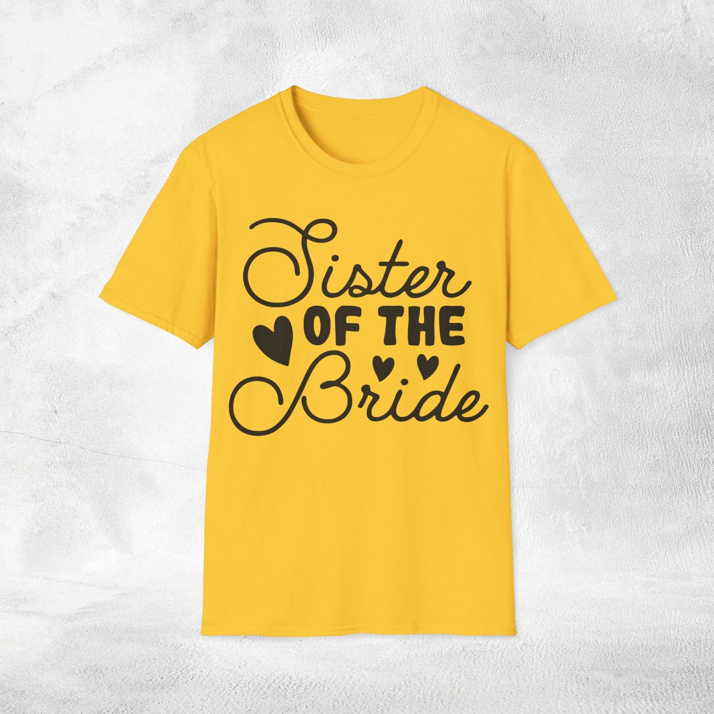Women T-Shirt sister of the bride bachelorette party