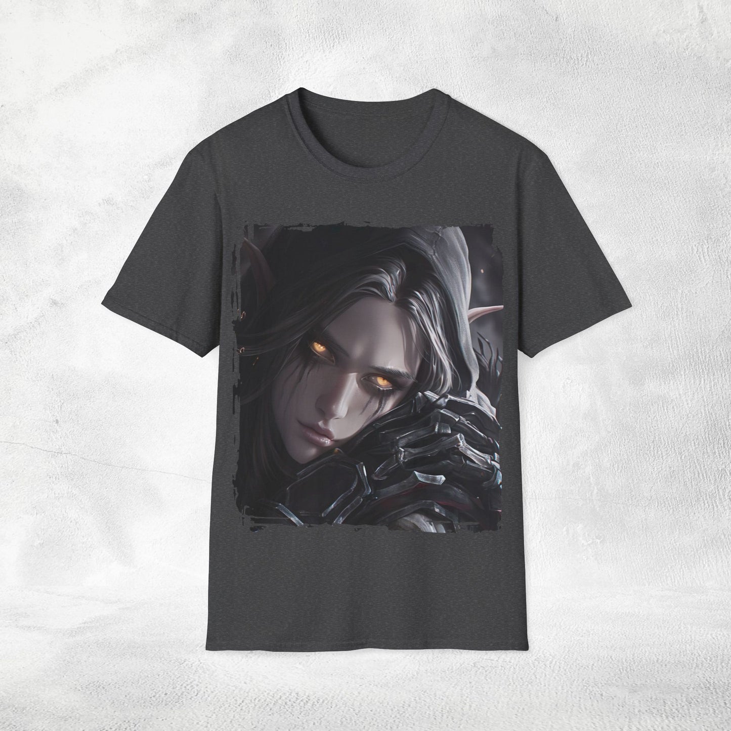 Unisex Gaming shirt WoW Dark-Elf