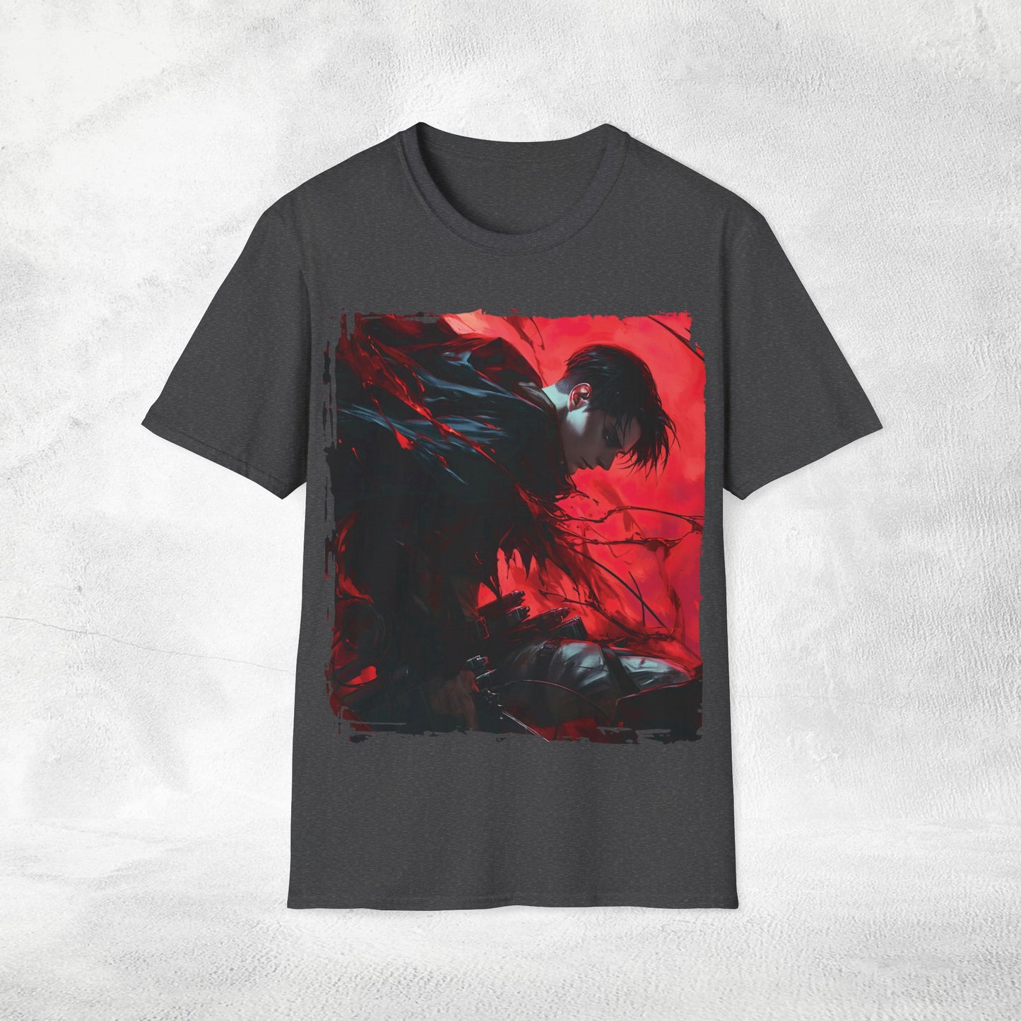 Unisex anime shirt Levi Ackerman Attack on Titan
