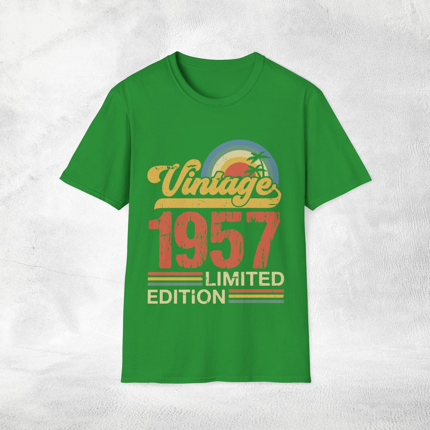 Unisex year of birth shirt 1957