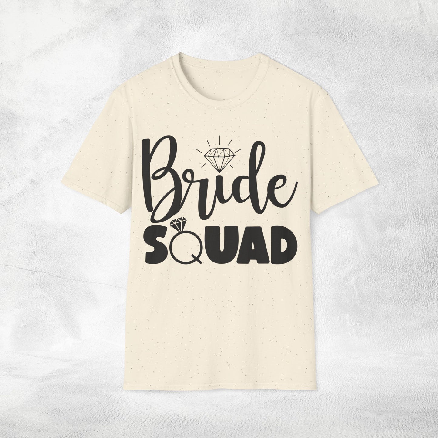Women T-Shirt bride squad bachelorette party