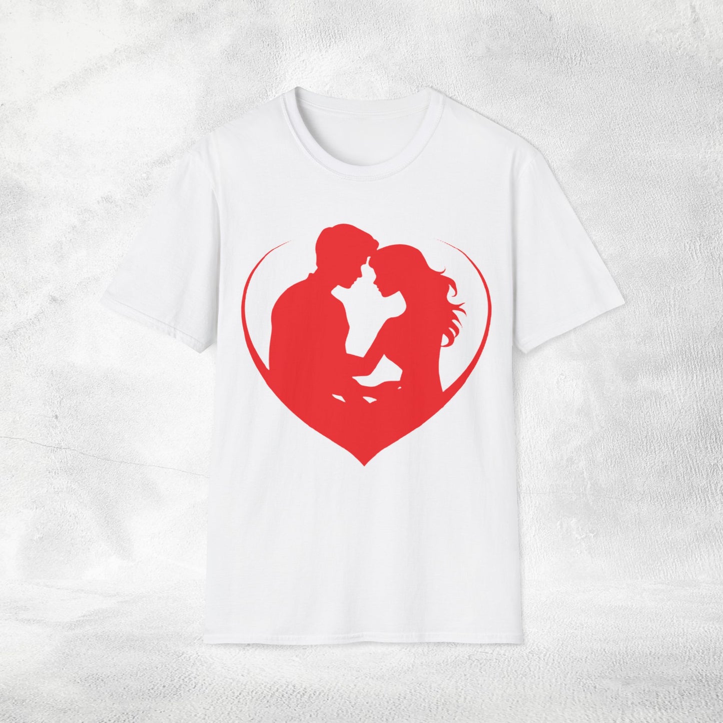 Unisex couples T-Shirt heart
