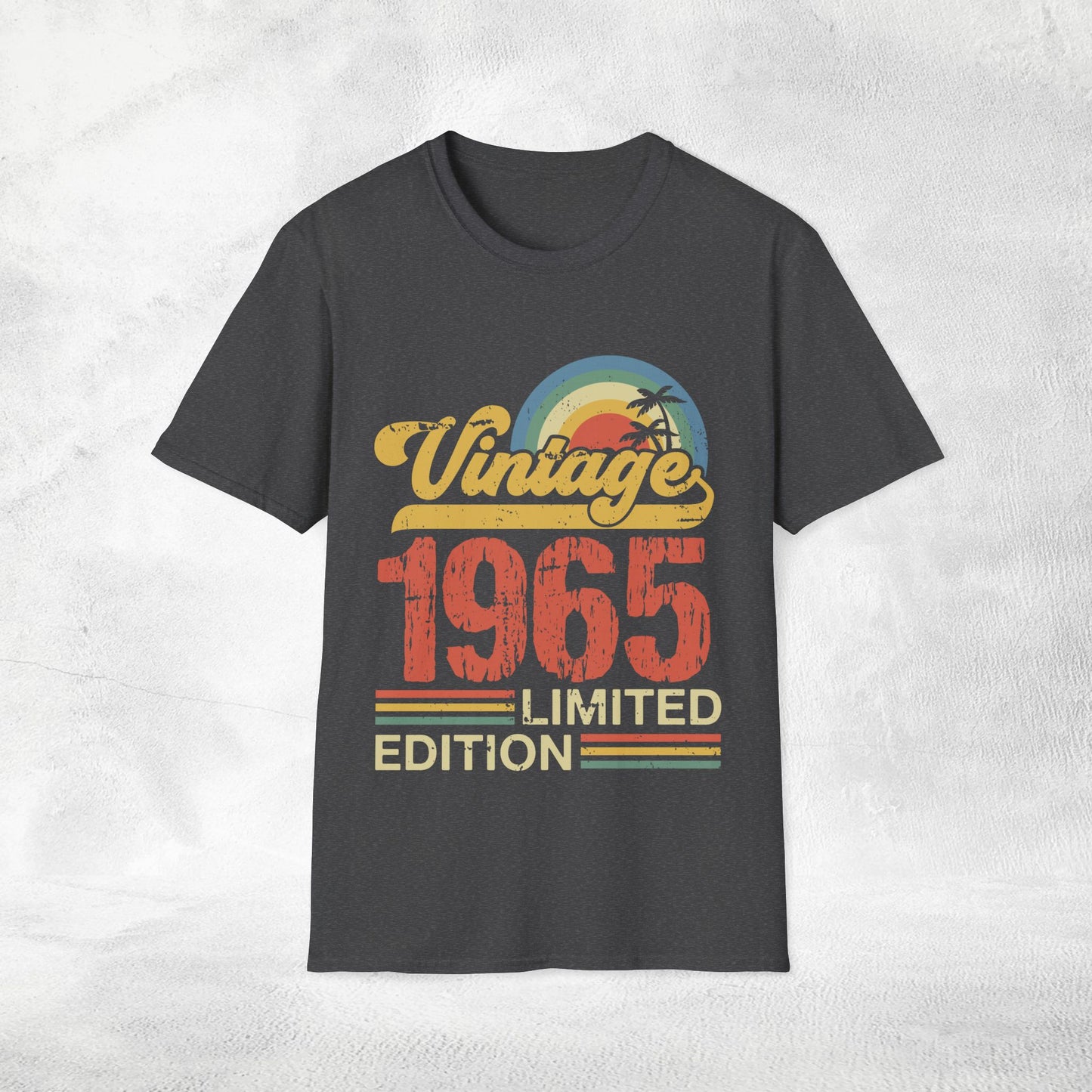 Unisex year of birth shirt 1965