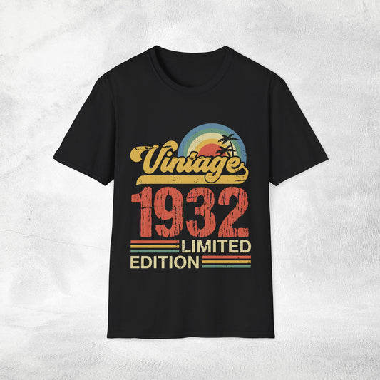 Unisex year of birth shirt 1932
