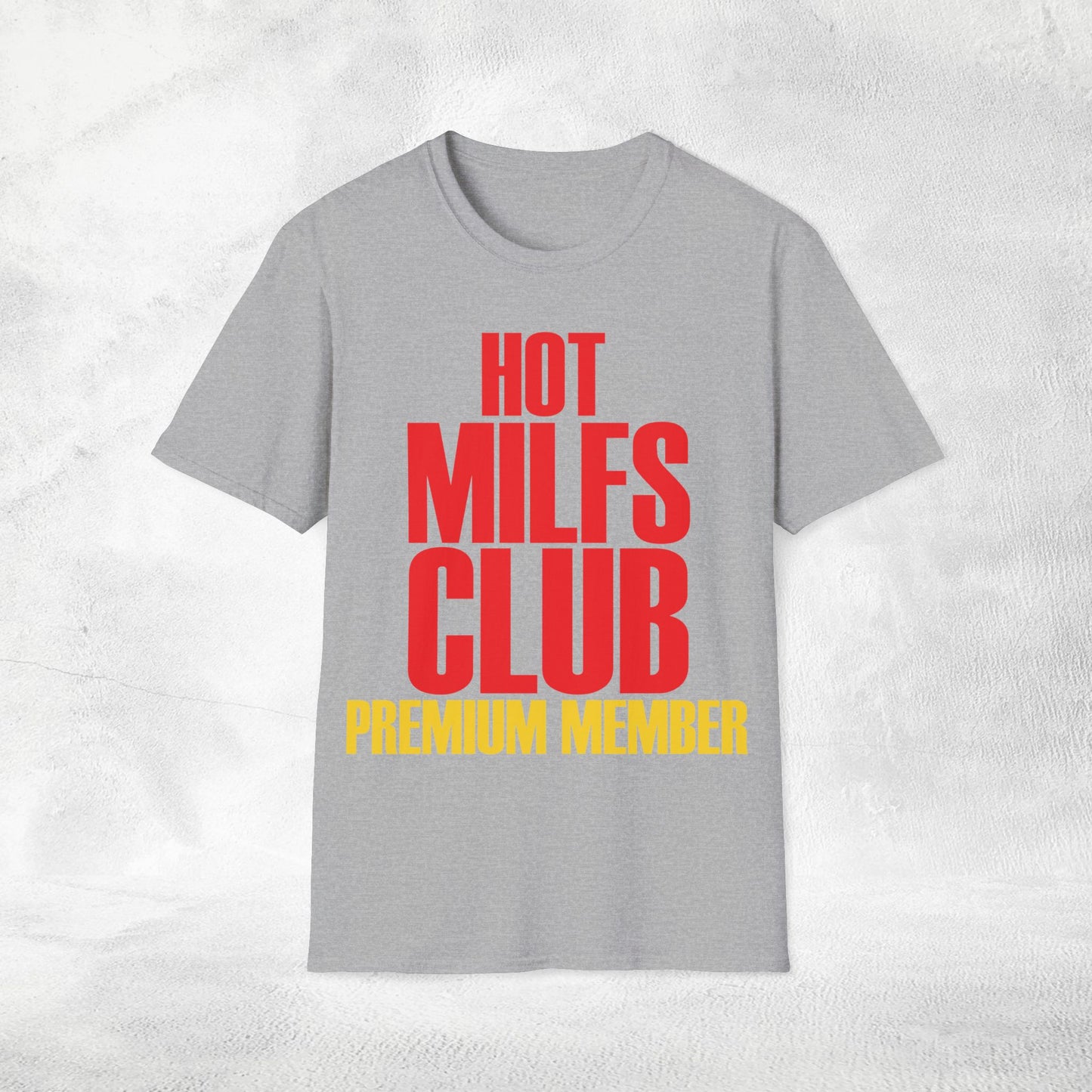 Womens Wifey T-shirt HOT MILFS CLUB Premium Member