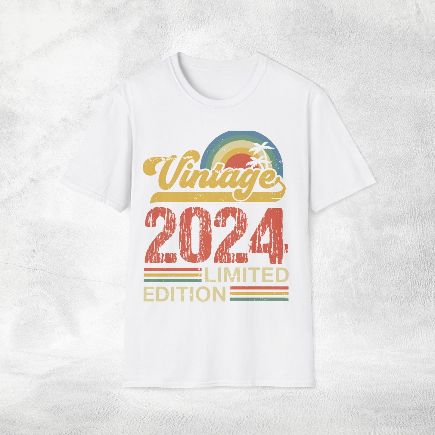 Unisex year of birth shirt 2024