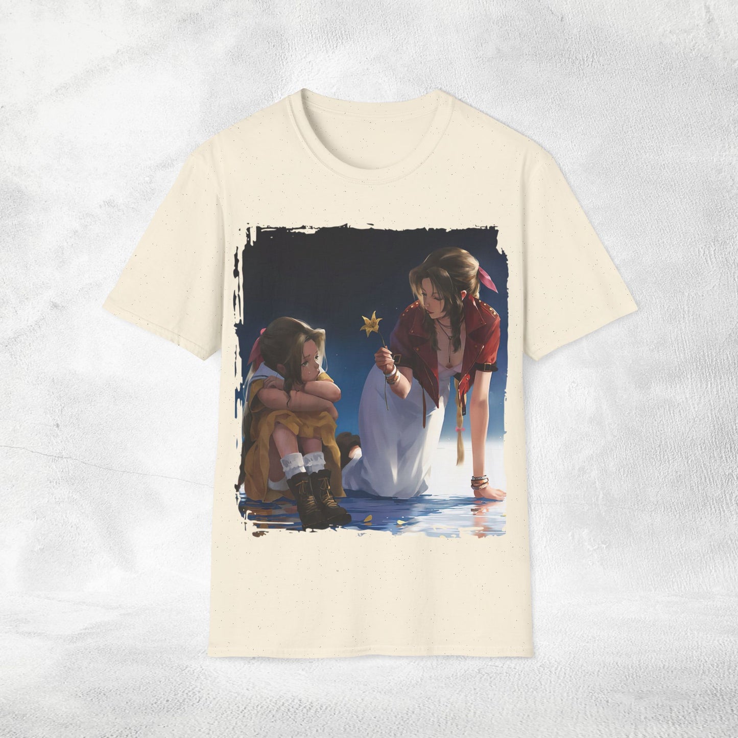 Unisex gaming shirt Final Fantasy Aerith Gainsborough