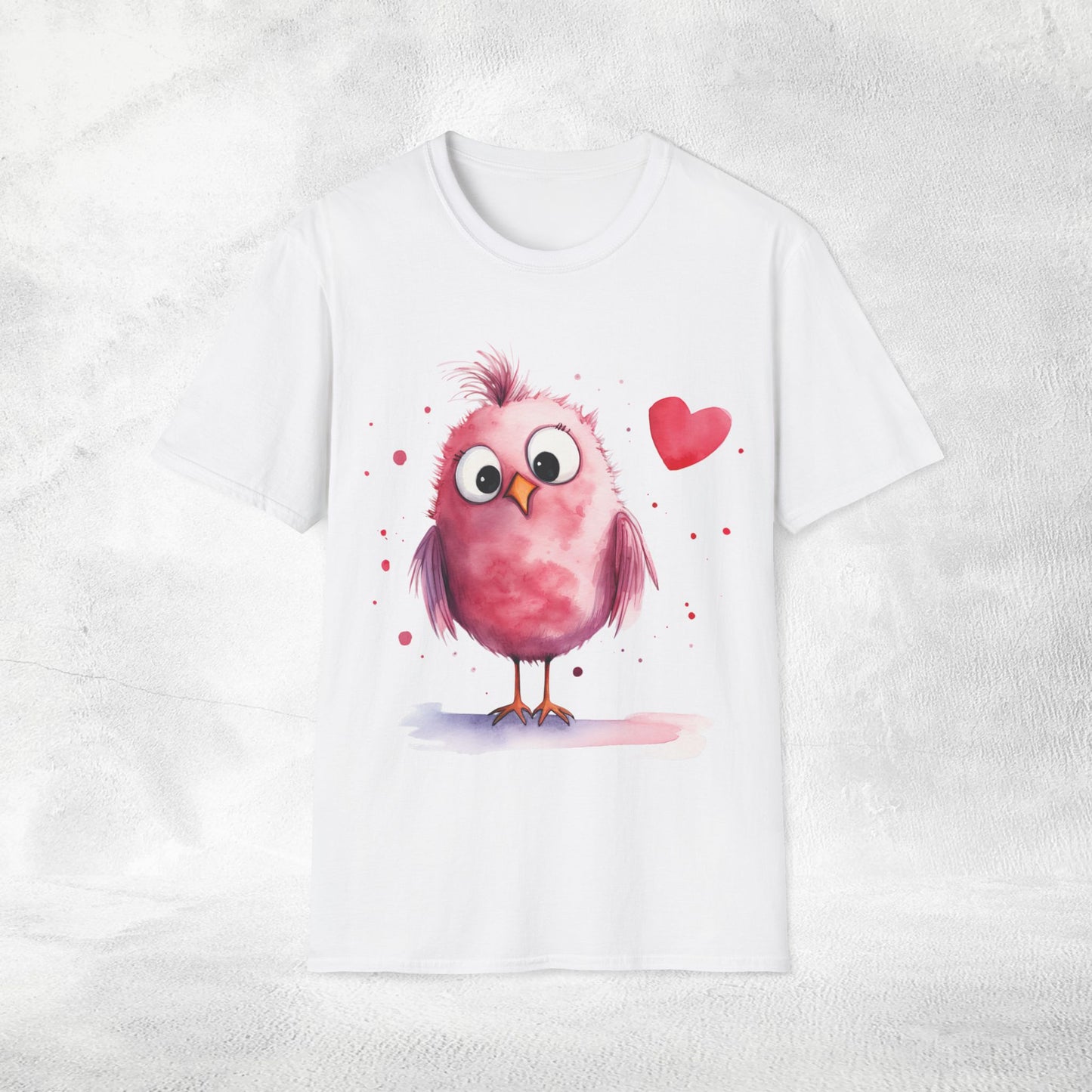 Unisex couples T-Shirt lovebird