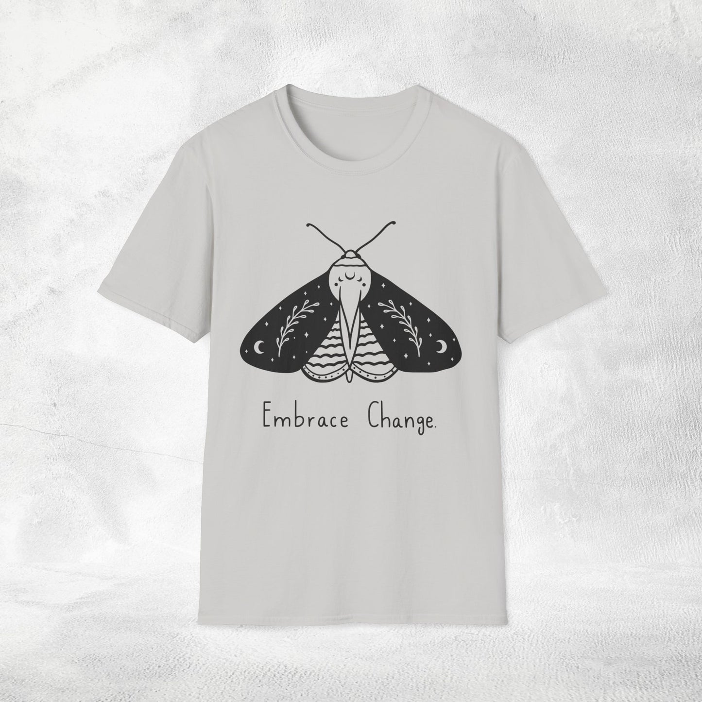 Women's Slogan T-shirt embrace change