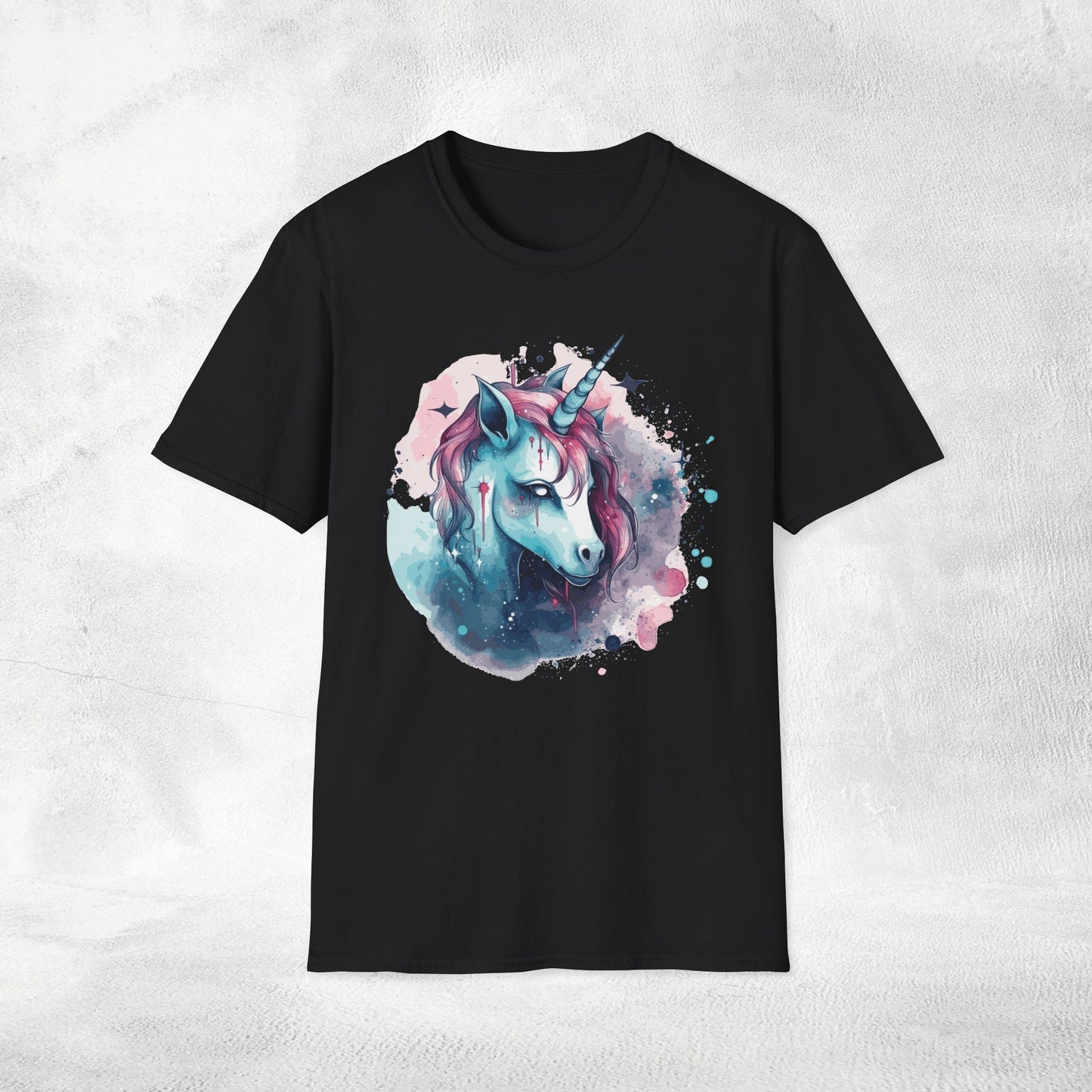 Unisex Gothic Shirt Pastel Unicorn
