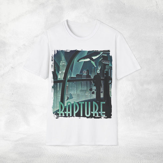 Unisex gaming shirt Bioshock Rapture City