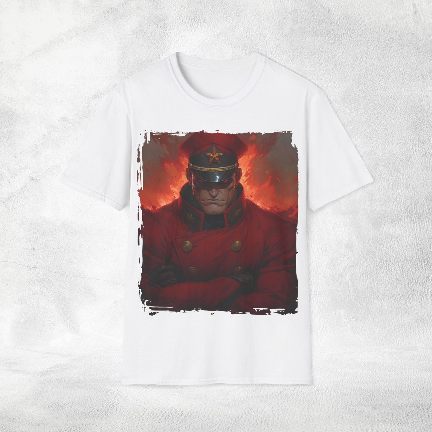 Unisex gaming shirt Street Fighter General M. Bison