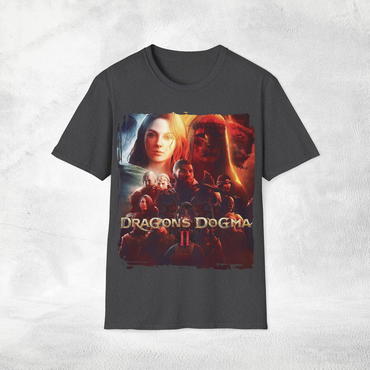 Unisex gaming shirt Dragons Dogma 2