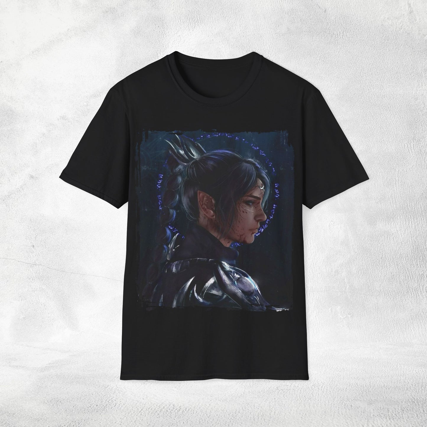 Unisex gaming shirt Baldur's Gate 3 Shadowheart