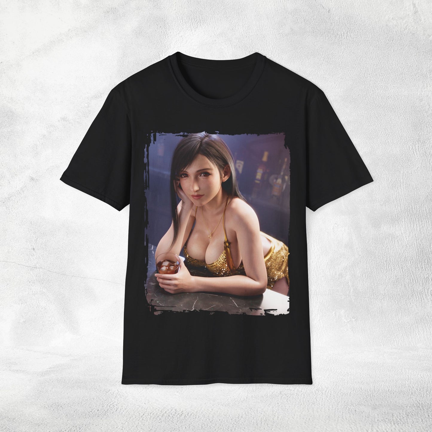 Unisex gaming shirt Final Fantasy Tifa Lockhart
