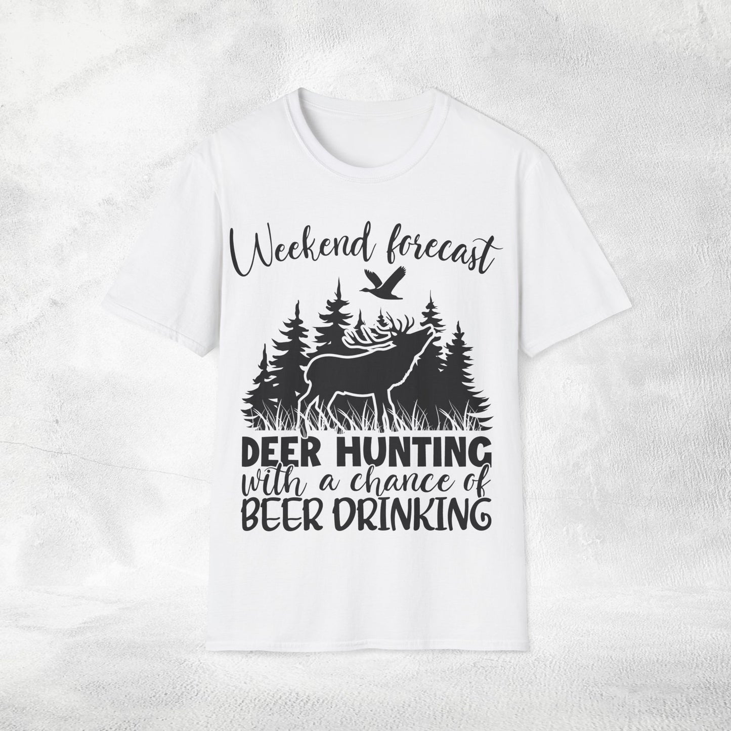 Unisex hunting shirt beer drinking