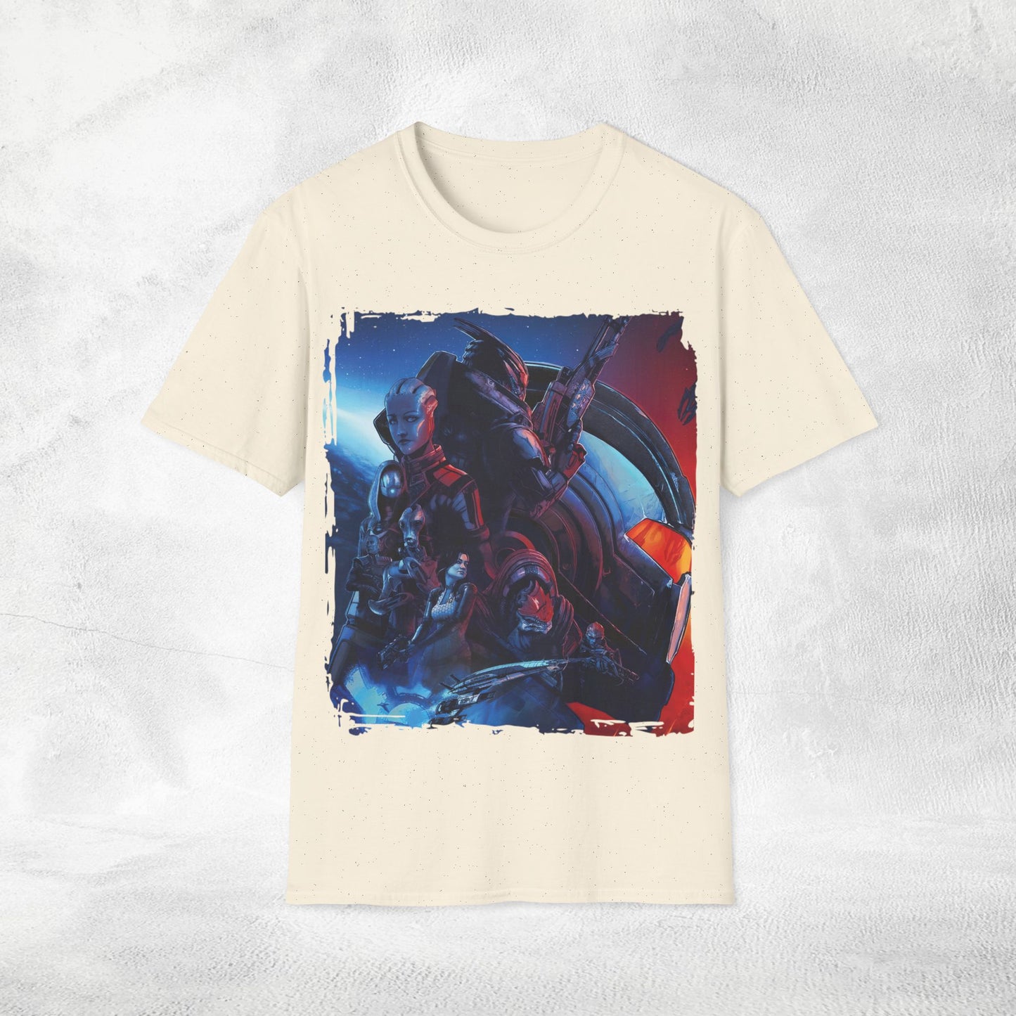 Unisex gaming shirt Mass Effect