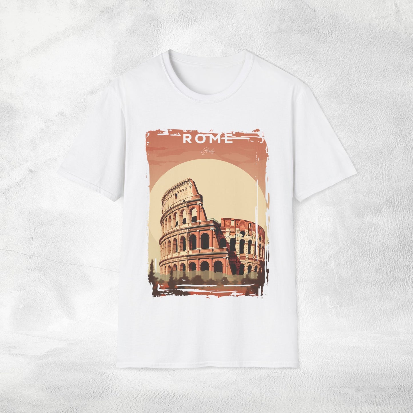 Women T-shirt Rome vacation tee