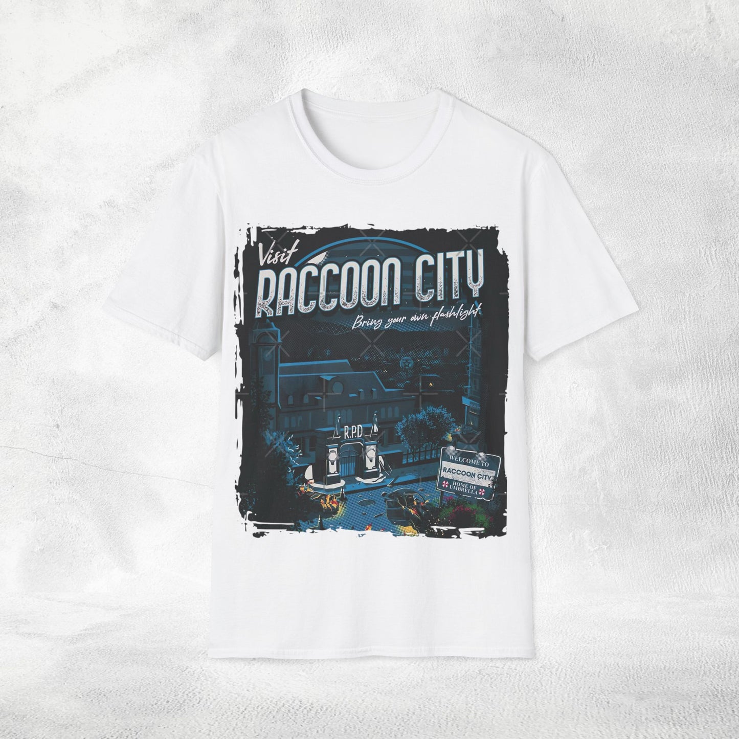 Unisex gaming shirt Resident Evil Welcome to Raccoon City