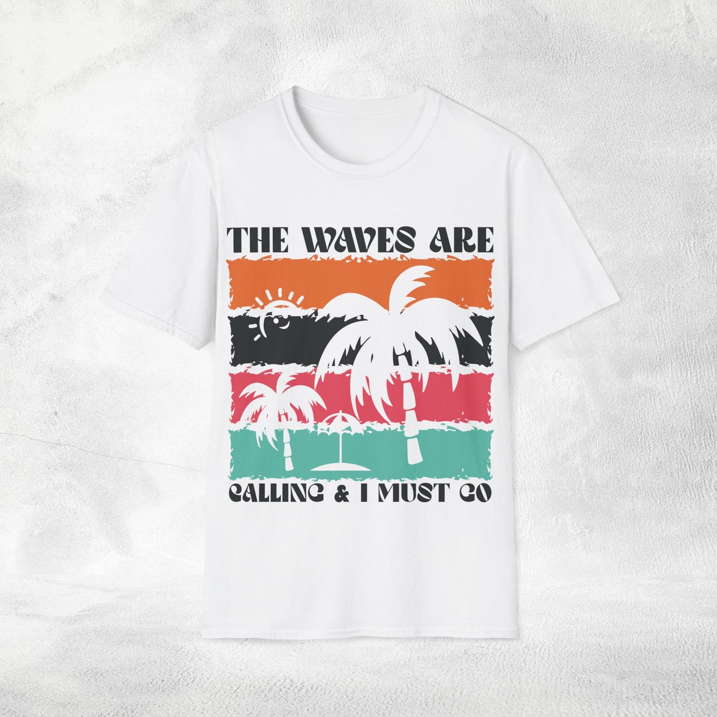 womens shirt the waves are calling