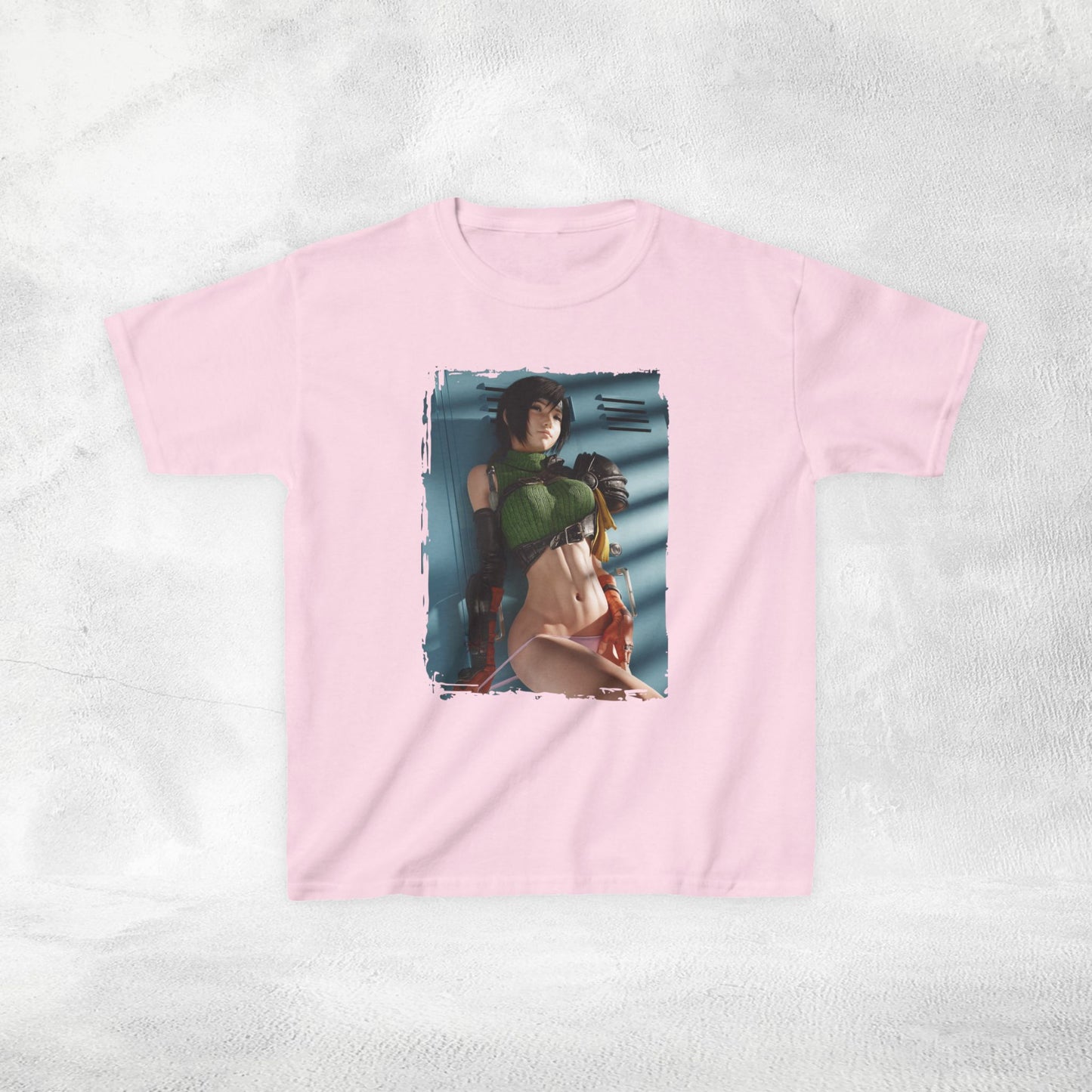 Kids gaming shirt Final Fantasy Yuffie Kisaragi