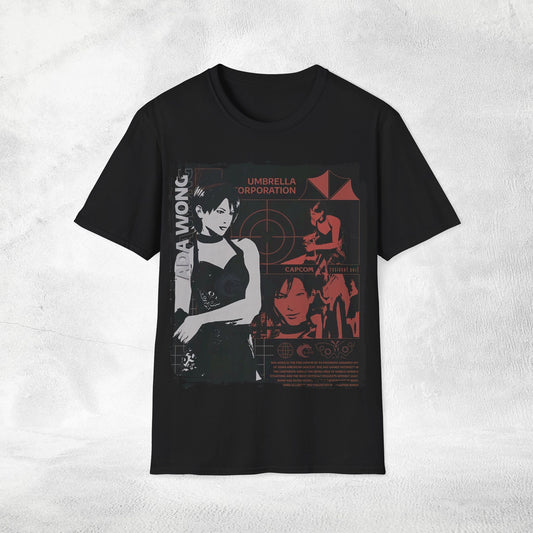 Unisex gaming shirt Resident Evil Ada Wong