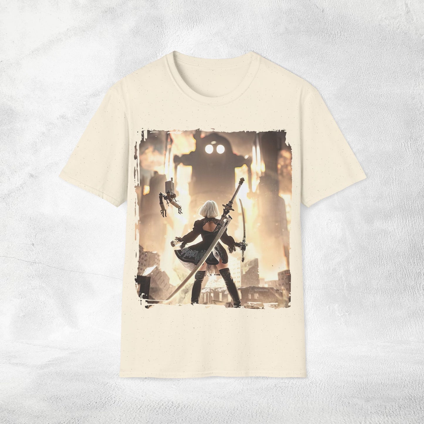 Unisex gaming shirt 2B / Nier Automata / Nier Replica