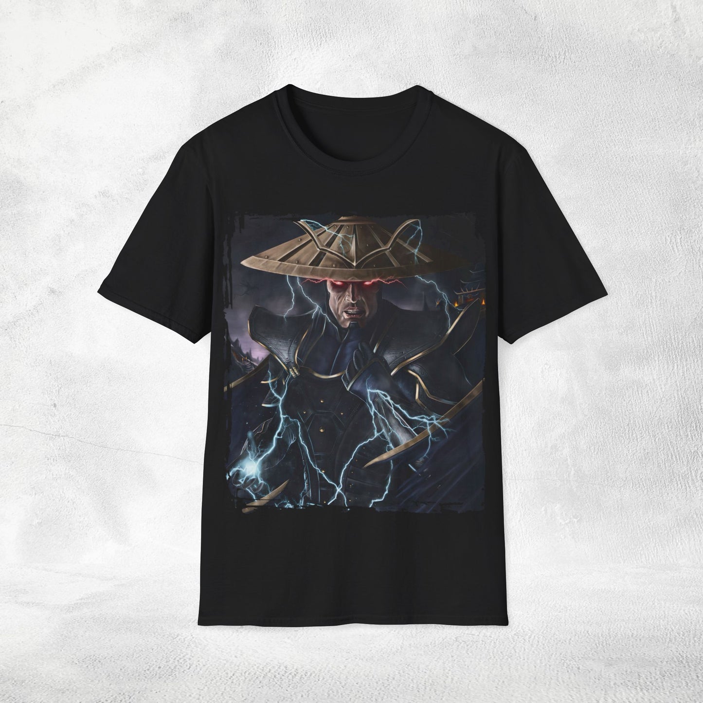 Unisex gaming shirt Mortal Kombat Raiden
