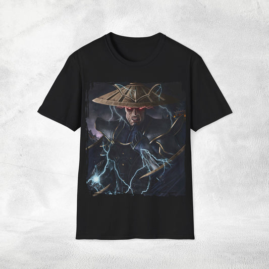 Unisex gaming shirt Mortal Kombat Raiden