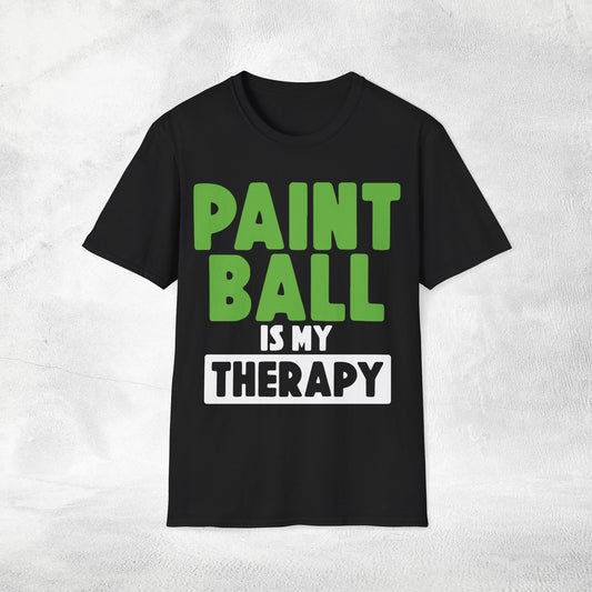Unisex paintball shirt Therapy