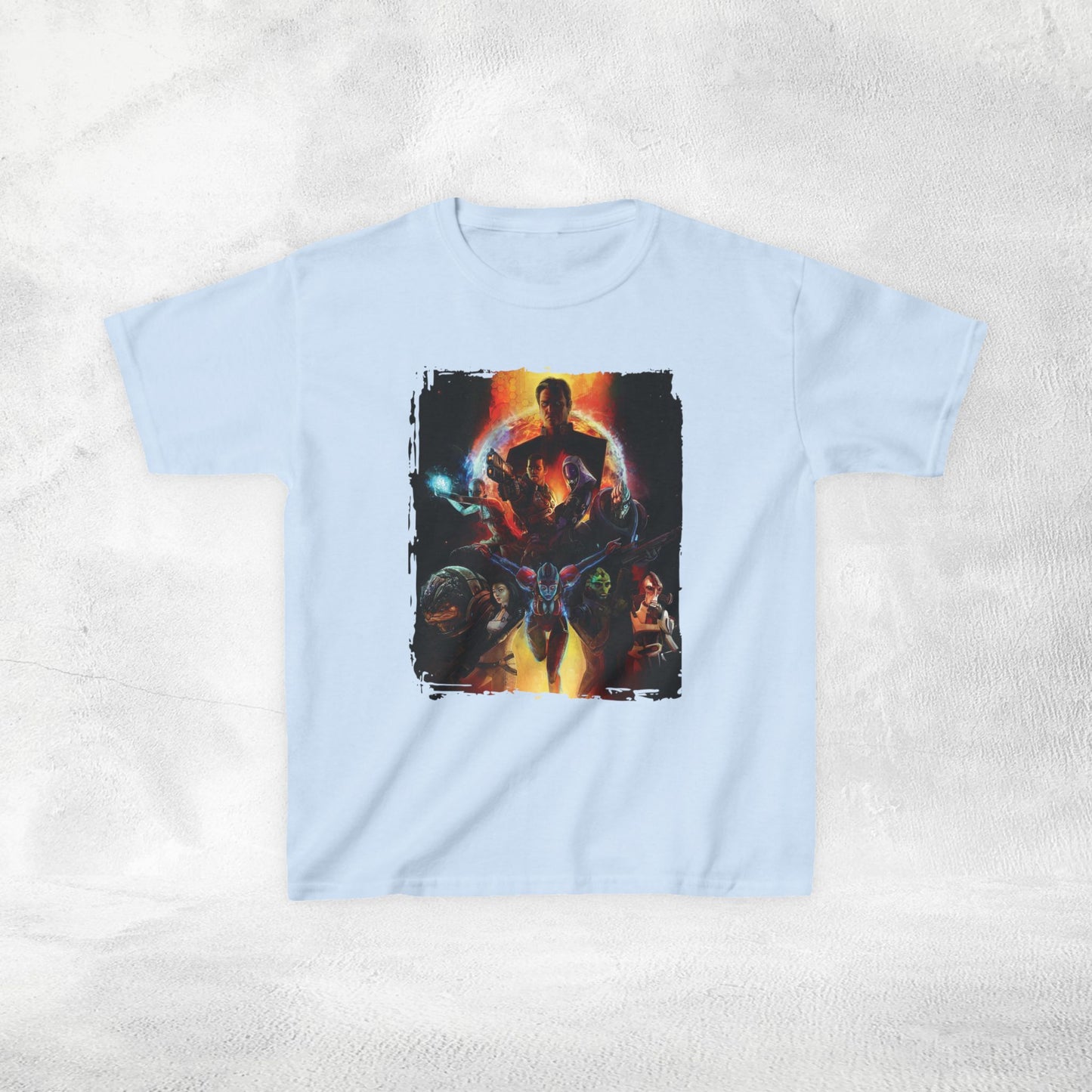 Kids  gaming shirt Mass Effect