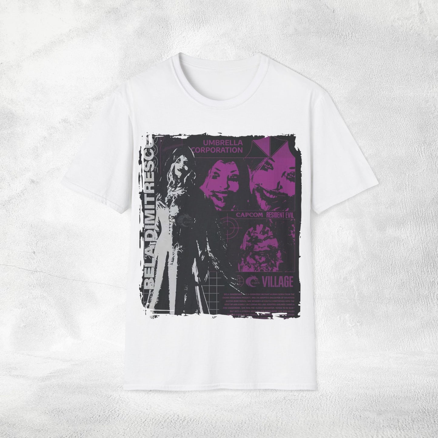 Unisex gaming shirt Resident Evil Bela Dimitresco