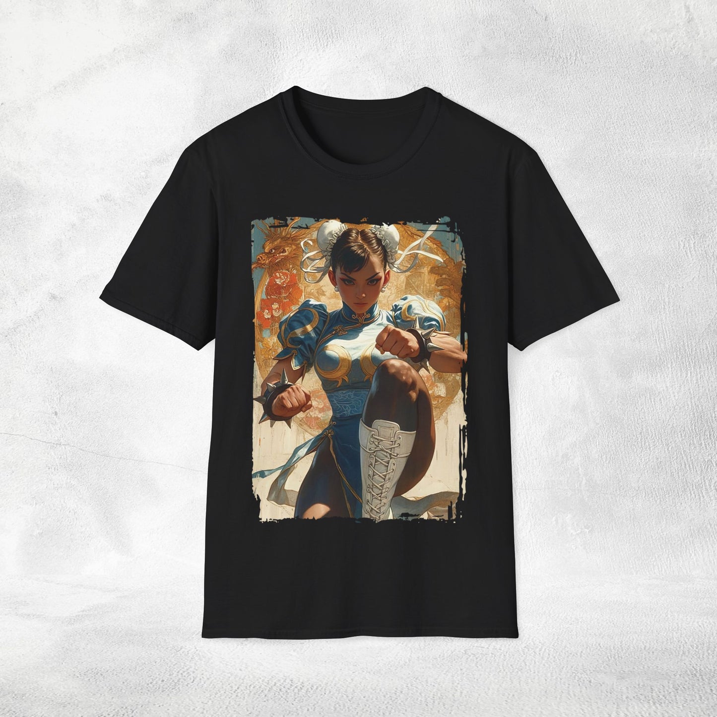 Unisex gaming shirt Street Fighter Chung Li