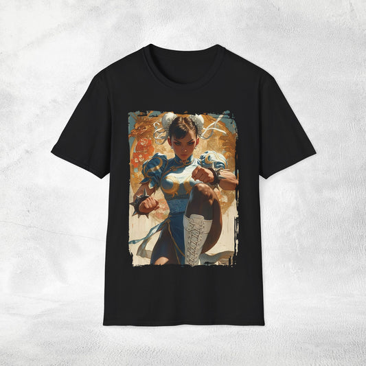 Unisex gaming shirt Street Fighter Chung Li