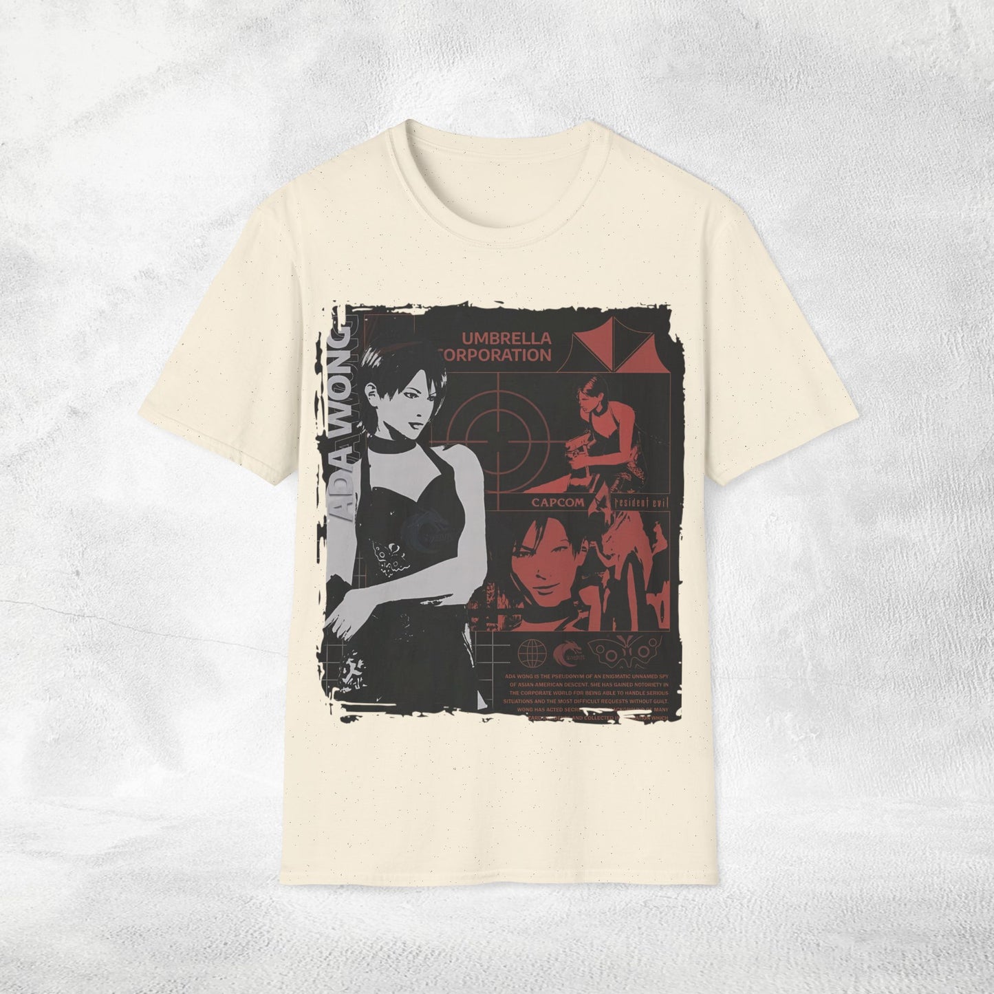 Unisex gaming shirt Resident Evil Ada Wong