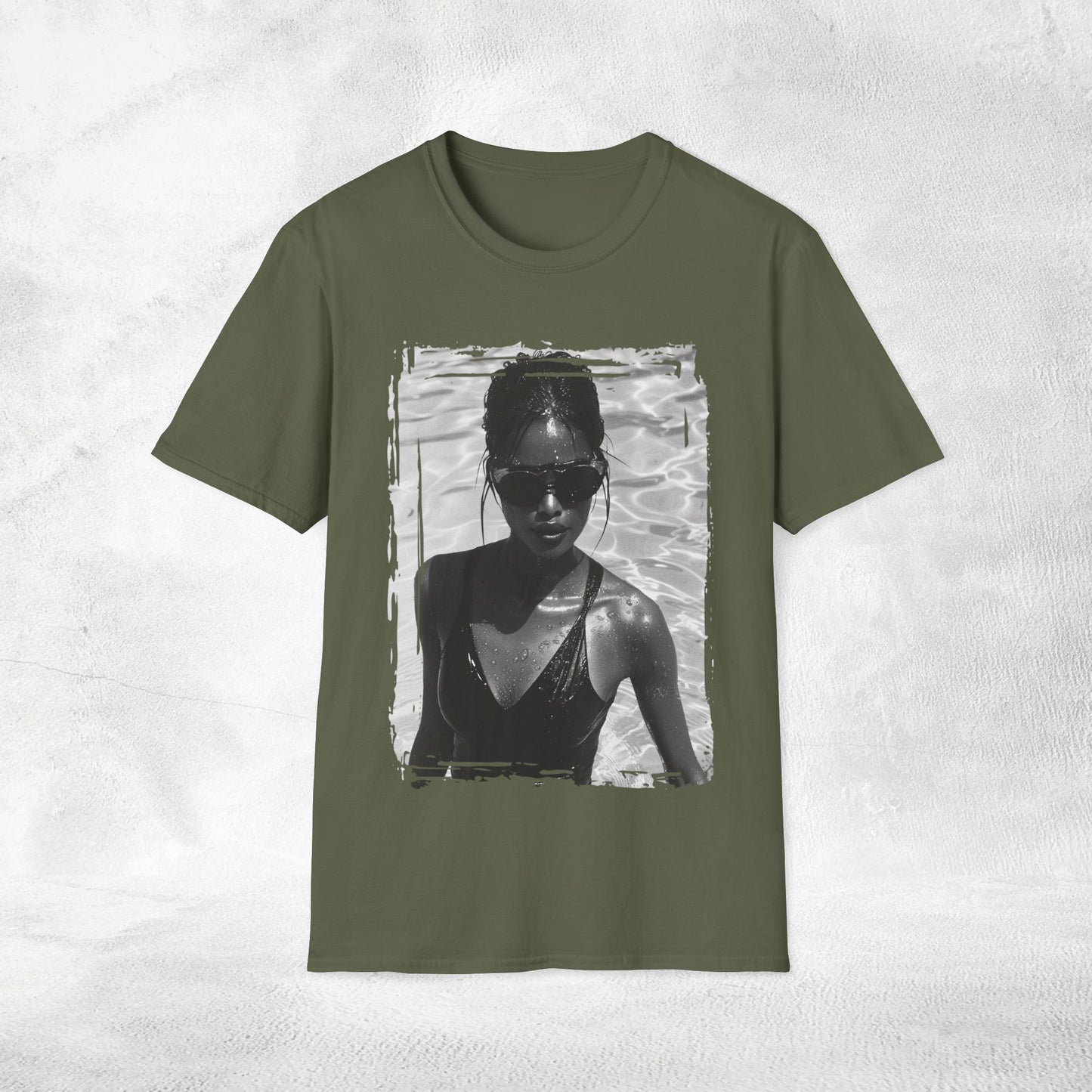 Mens T-Shirt Retro Girls