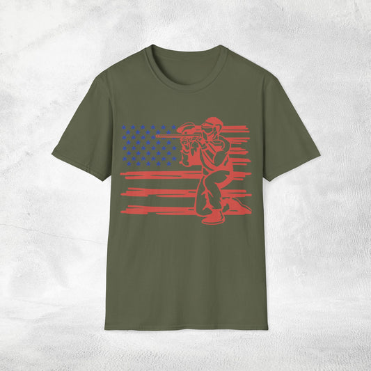 Unisex Paintball shirt flag