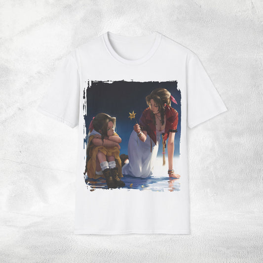 Unisex gaming shirt Final Fantasy Aerith Gainsborough