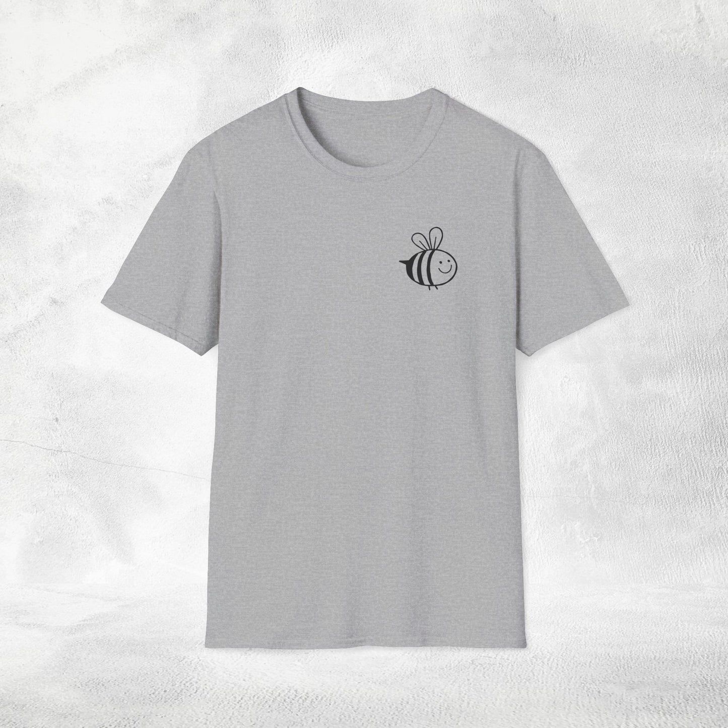 woman's nature inspired shirt bee