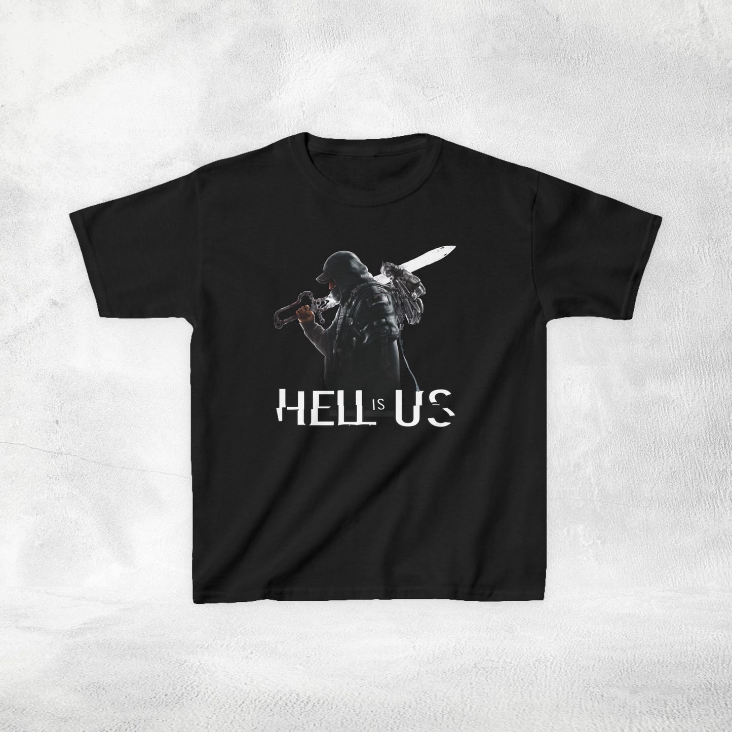 Kids  gaming shirt Hell is Us