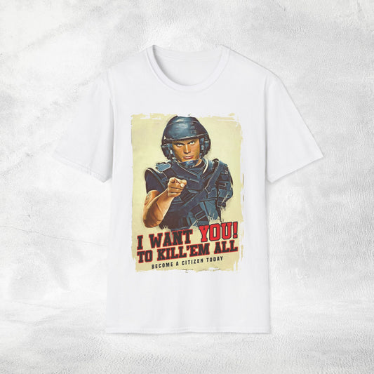 Unisex movie shirt Starship Troopers