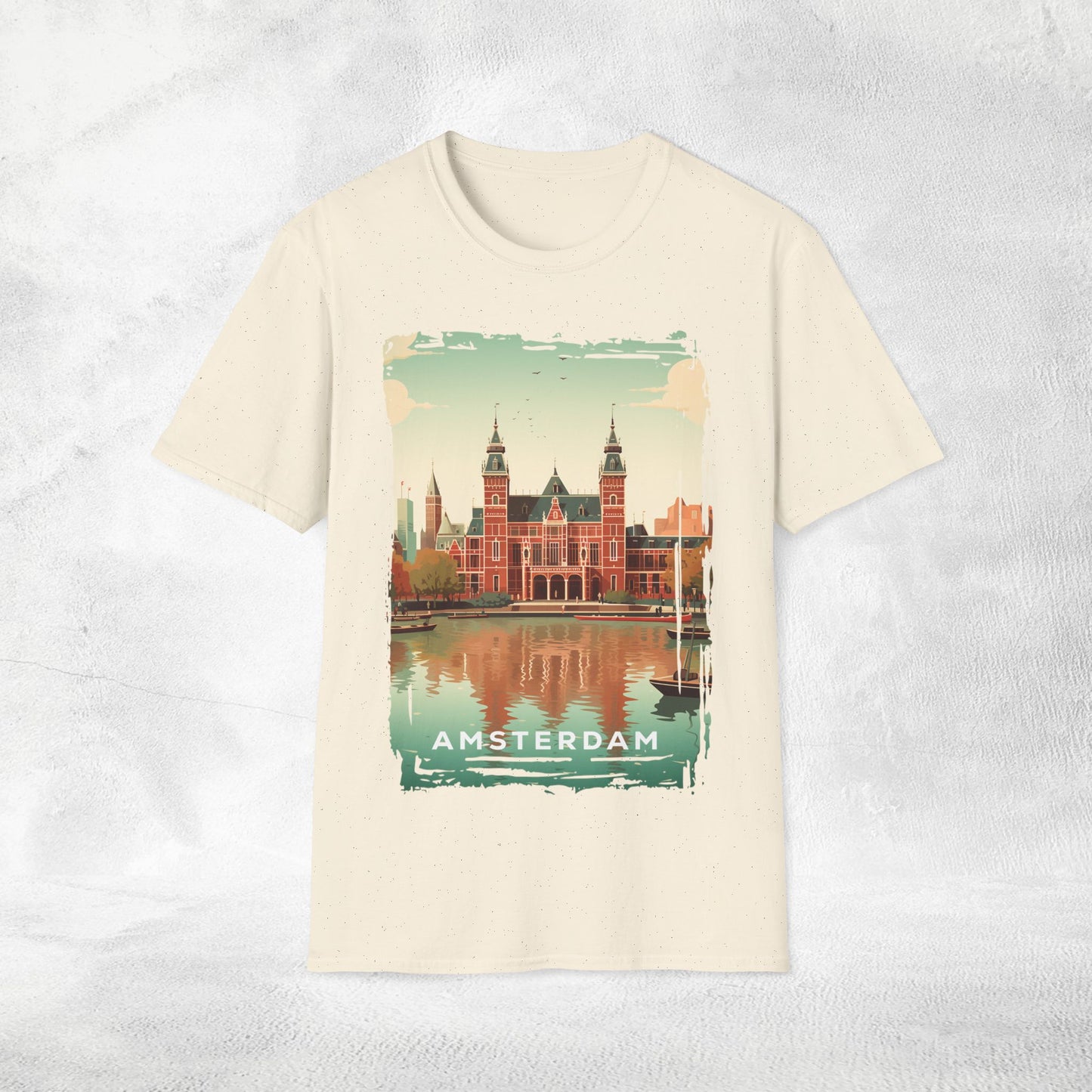Women T-shirt Amsterdam vacation tee